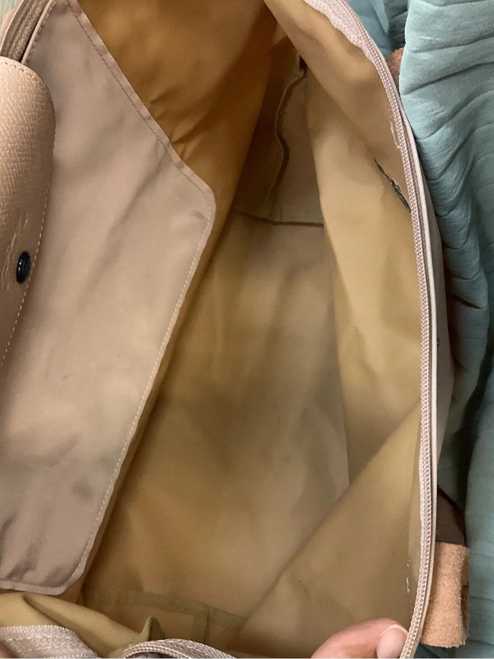 Longchamp Large Tote in Light Blush Pink